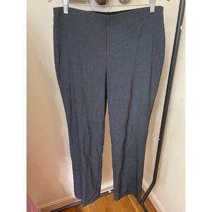 Croft & Barrow Womens Dress Pants Size 10 Pull On Stretch Workwear Formal Gray